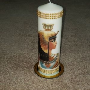 Cleopatra Custom candle .